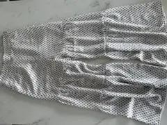 THE IRON フレアパンツ　ホワイト/ブラック — image 1