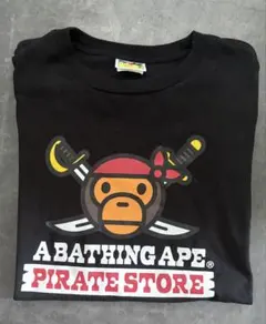 A BATHING APE PIRATE STORE Tシャツ M — image 1