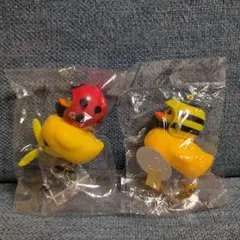 新品未使用　自転車　バイク　アヒル隊長　おまけ付き　2セット — image 1