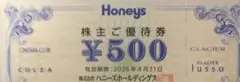 ハニーズ　株主優待券　1枚 — image 1