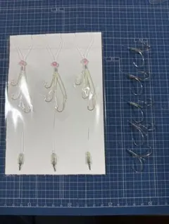 湾フグ 仕掛け チラシ 捨てカットウ式 3個セット+カットウ5本 — image 1