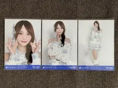 【匿名配送】弓木奈於 ビリヤニ 3枚コンプ 乃木坂46 生写真 — image 1