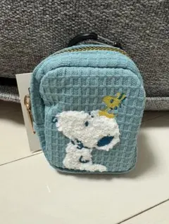 スヌーピー　カラビナ付きポーチ — image 1