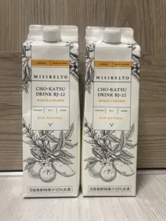 ミシレルト　CHO-KATSUドリンク　マンゴー&オレンジ　2本セット — image 1