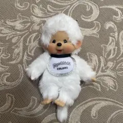 Monchhichi COLORS ホワイト キーホルダー — image 1