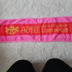 ayumi hamasaki HOTEL Love songs タオル — image 1