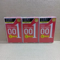（箱のみご希望価格）オカモト ゼロワン Lサイズ 3個入 3箱セット — image 1