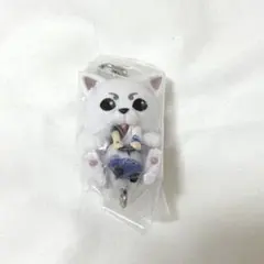 銀魂 つまんでつなげてマスコット ガチャガチャ 定春　銀時 — image 1
