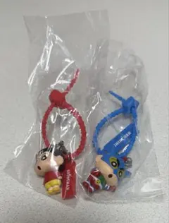 クレヨンしんちゃん　カラフルマルチチャーム　2個セット — image 1