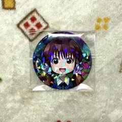 【出モグ】犬飼詩魚（Aure Glass ホログラム缶バッジ） — image 1