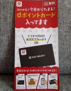 非売品‼️‼️【数量限定デザイン‼️】　スーツセレクト　dポイントカード — image 1