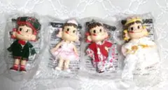 不二家 ペコちゃん キーホルダー 4種セット 未開封 — image 1