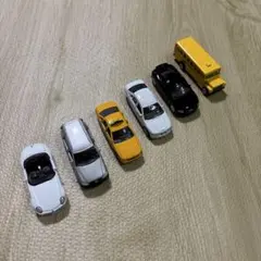 WELLY製 ミニカー6台セット — image 1
