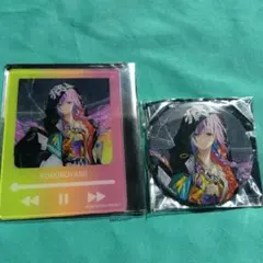 【ココロヤミ】アクリルプレート＆缶バッジ　ココロヤミvsミライアカリ — image 1