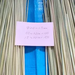 ヒンメリ用ライ麦　径2〜2.5mm 250本　2026年収穫　自家栽培 — image 1