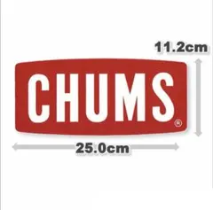 ■正規品 CHUMS 大サイズ LOGO ステッカー チャムス アウトドア — image 1