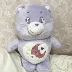 ケアベア ぬいぐるみ BIG タグ付き パープル 紫 — image 1