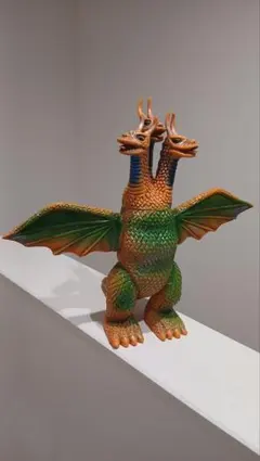 当時物　美品　ブルマァク　ジャイアントキングギドラ　怪獣 — image 1