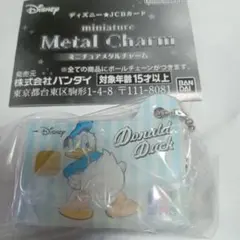 ディズニーJCBカード★ミニチュアメタルチャーム★ドナルド★ガチャガチャ — image 1