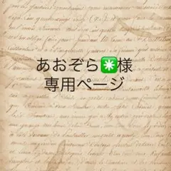 あおぞら✳様　専用ページ — image 1