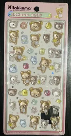 【新品】Rilakkuma Bonbon Drop Seal ステッカー — image 1