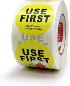 10USE FIRST 直径38mm 規格１ロール500枚 飲食店 — image 1