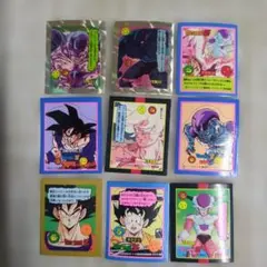【当時物】ドラゴンボールZ じゃんけんマグネット 9枚（ホロ2枚/ノーマル — image 1