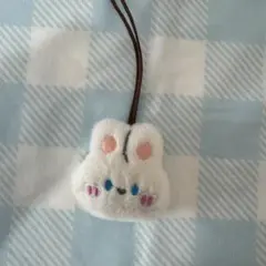 うさぎ ぬいぐるみ マスコット ストラップ — image 1