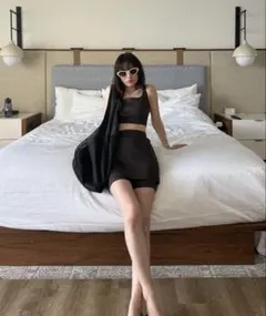 CLANE SKIRTED PANTS SEPARATE SWIMWEAR — image 1