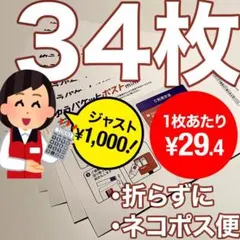 34枚）ゆうパケットポストmini 専用封筒 _4181 — image 1