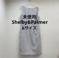 未使用　 Shelby&Palmer ノースリーブワンピース黒白　6サイズM — image 1
