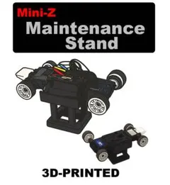 京商 Mini-Z ミニッツ　メンテナンス　スタンド ブラック（黒）専用ケース付 — image 1