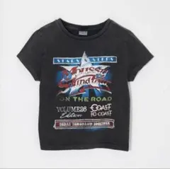 MOUSSY 半袖 Tシャツ ブラック ヴィンテージ風 — image 1