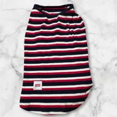 EDWIN ボーダー ペットウェア 4Lサイズ 犬服 ドッグウェア — image 1