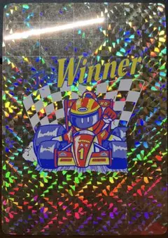 The Winner レーシングカー ホログラム 下敷き：車：キラキラ：文房具 — image 1