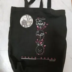 東京喰種 トーキョーグール トートバッグ 缶バッジ付き 金木研 缶バッジ — image 1