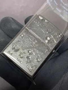 zippo ドクロ 両面デザイン 特殊加工 希少モデル 2014年製 — image 1