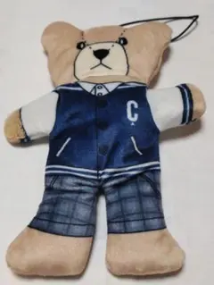 コムサ　クマ　クマさん ぬいぐるみ マスコット ストラップ — image 1