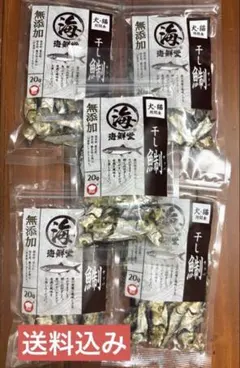 海鮮堂 無添加　干しサッパ20g入5袋セット — image 1