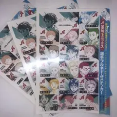 週刊ヤングジャンプ 足立フェニックス 選手ステッカー — image 1