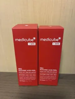 【MEDICUBE】 新品 レッドアクネピーリングセラム 2個セット — image 1