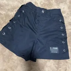 S.JENNI サイドレースアップ ショートパンツ ブラック — image 1