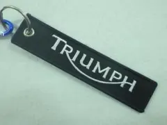 トライアンフ TRIUMPH 刺繍 キーホルダー ストラップ スピードトリプル — image 1