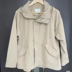 ESSEME フード付きブルゾン ベージュ — image 1