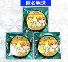 鬼滅の刃　ufotable 缶バッジ　キメツ学園　我妻善逸　3点セット — image 1