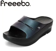 【新品未使用】Freeebo サンダル メタリック 23.5cm — image 1
