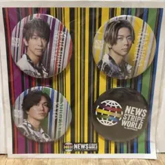 【みーちぇる様】「NEWS in JOYPOLIS」缶バッジセット — image 1