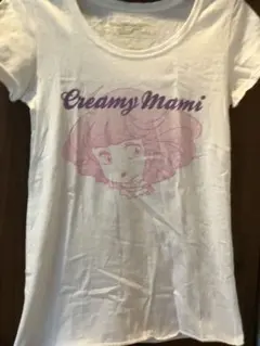 QUOLOMO 魔法の天使クリィミーマミ プリントTシャツ ホワイト — image 1