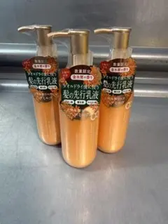 エイトザタラソ 金木犀 美容液ヘアミルク キンモクセイの香り145mL３個セット — image 1