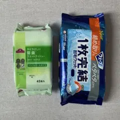 ユニチャーム ウェーブ 起毛ウェットシートTOPVALU 除菌ウエットティシュー — image 1